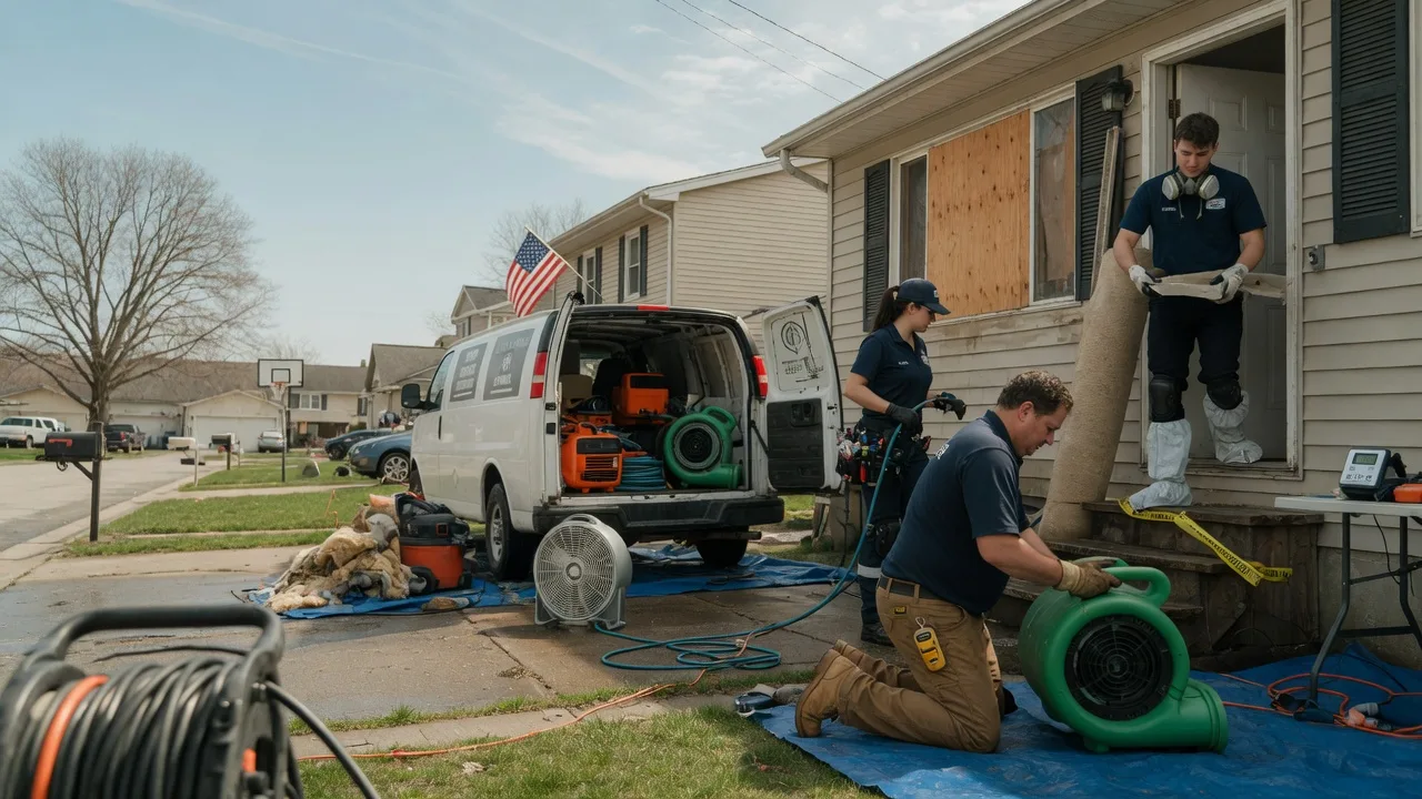 Water Damage Restoration in Pfafftown, NC near me
